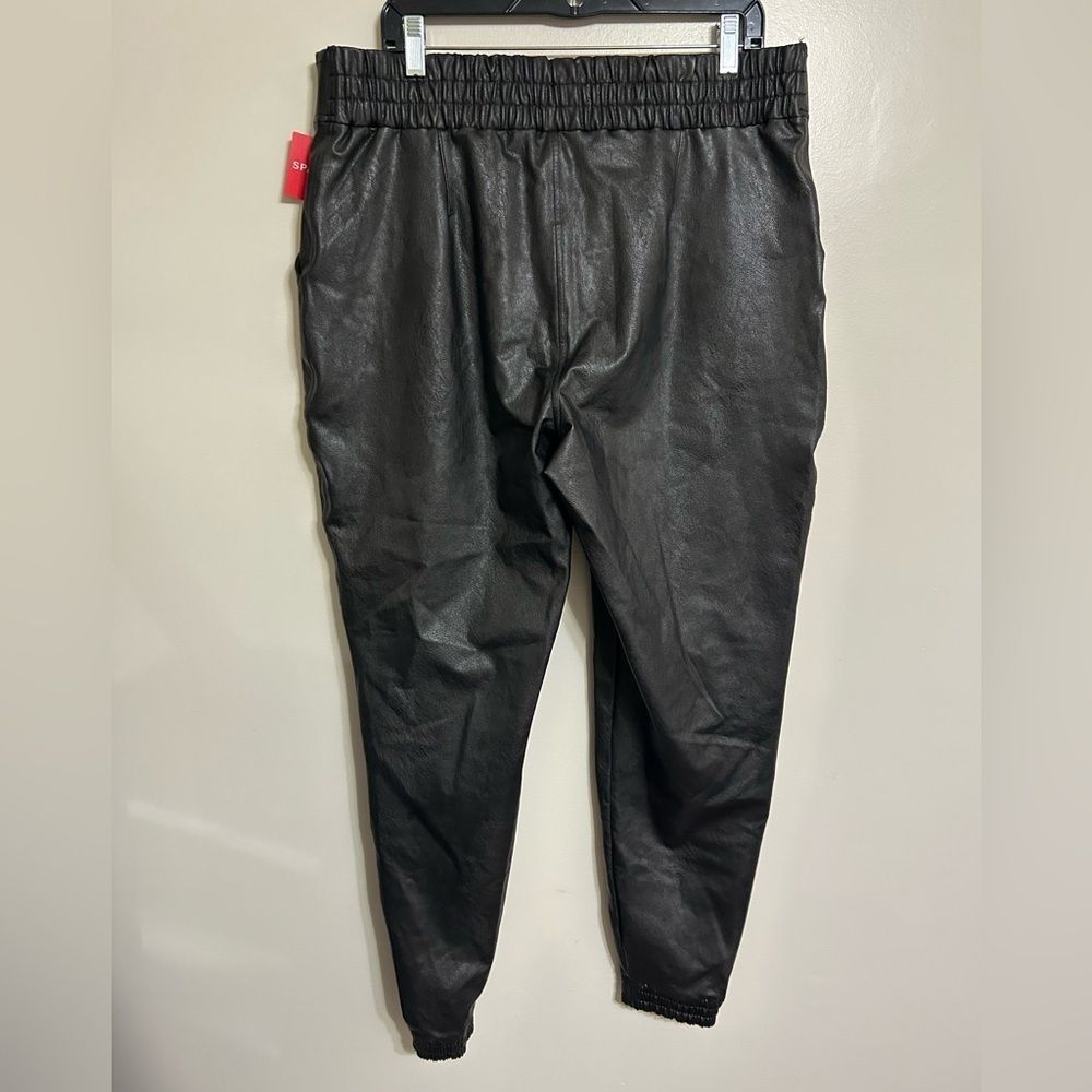 Spanx Leather Like Jogger Pant - Picture 7 of 11
